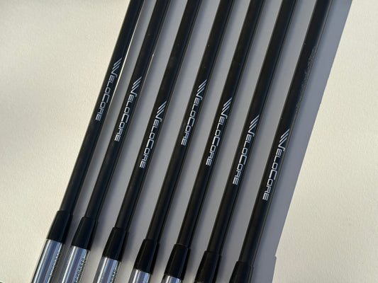 Mizuno Pro 245 Iron Set 5-PW+GW w/AXIOM VELOCORE 75g Regular Flex CLEAN!!