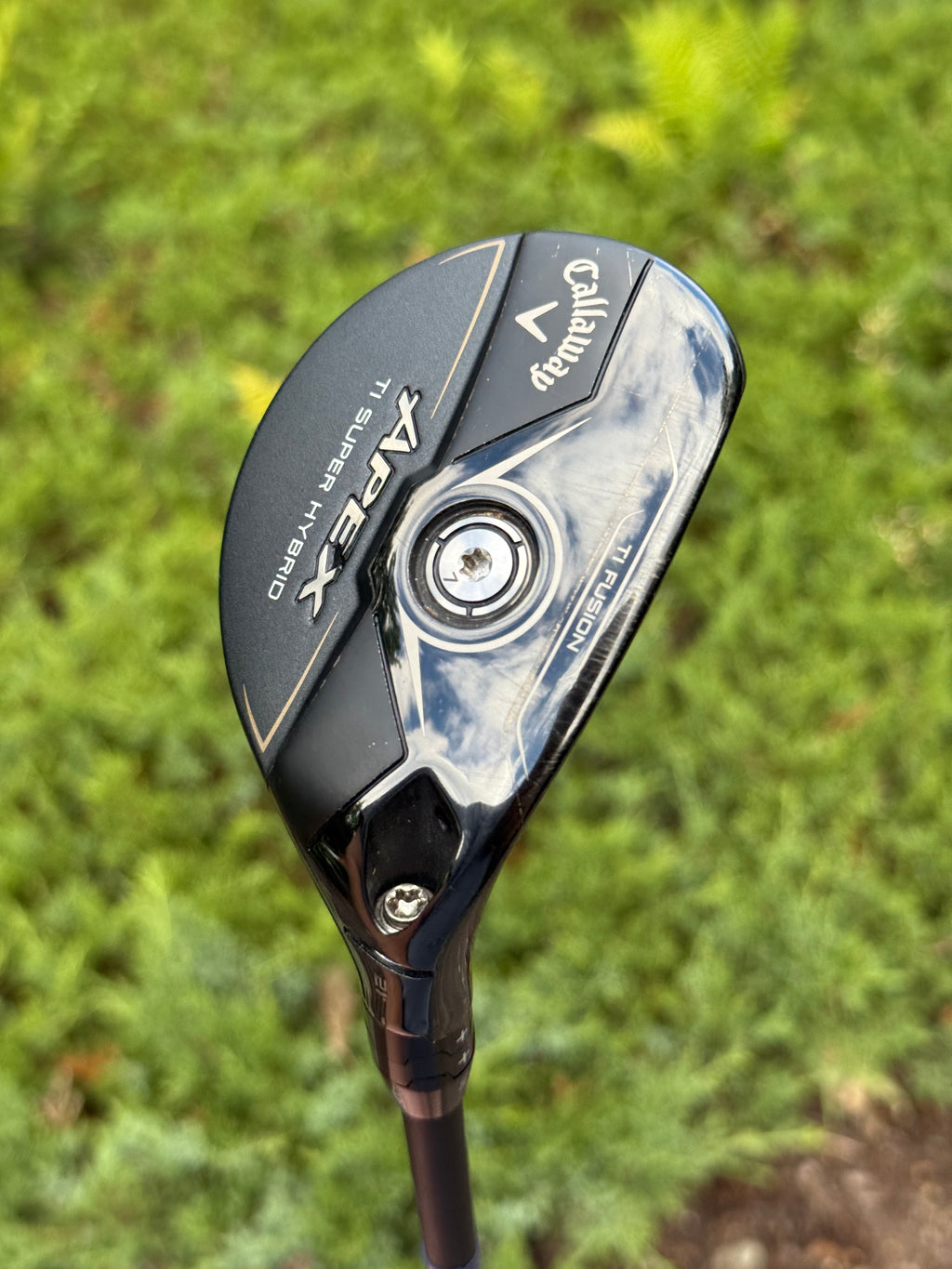 Callaway Apex Ti Super 21° 4 Hybrid w/MMT 70g Regular Flex Shaft