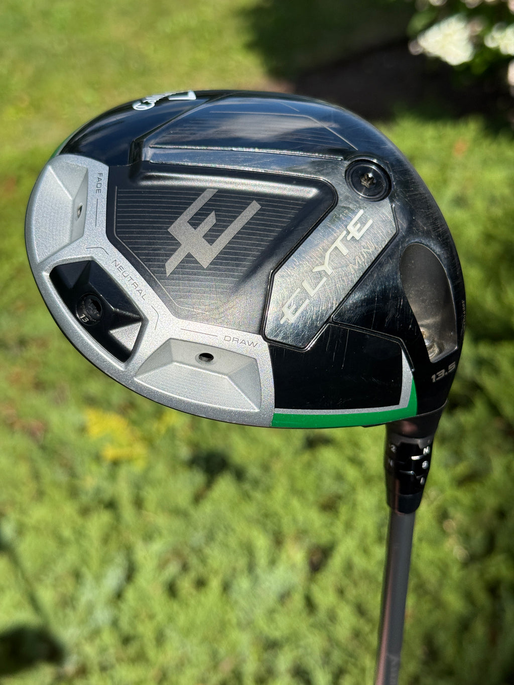 Callaway Elyte 13.5° Mini Driver w/60g Stiff Flex Denali Charcoal Shaft & HC
