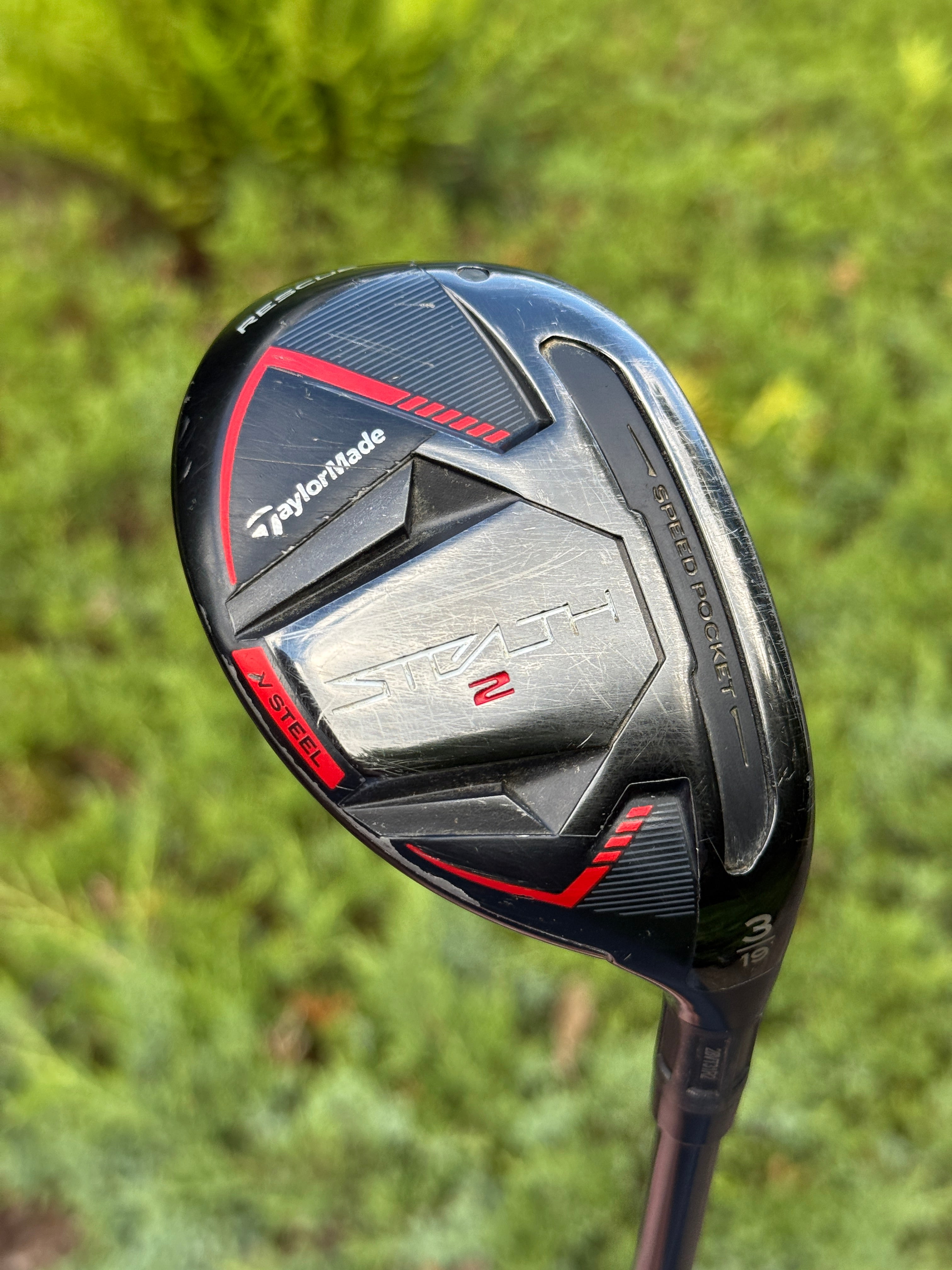Taylormade Stealth 2 19° 3 Hybrid w/70g Stiff Flex Shaft