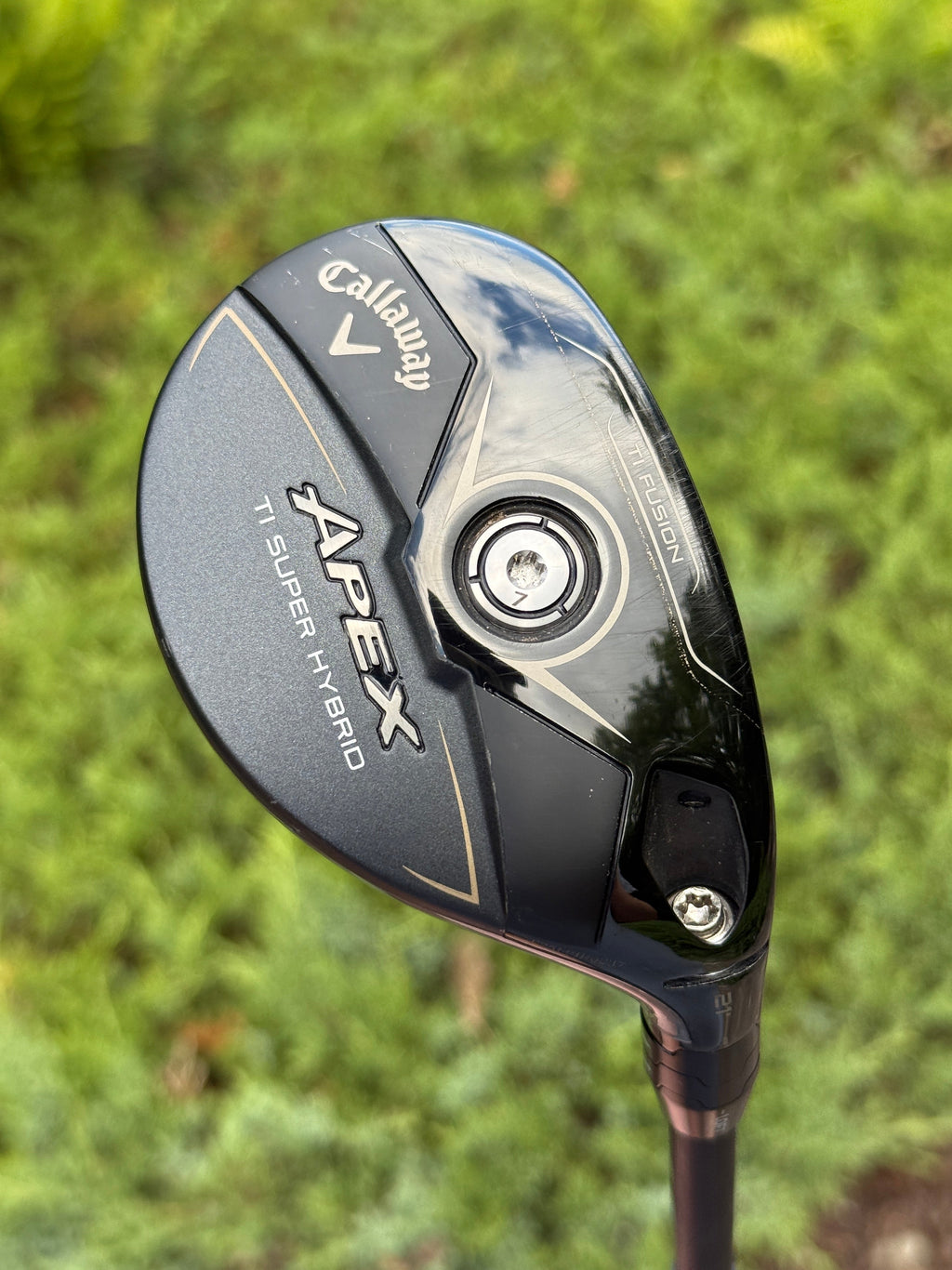 Callaway Apex Ti Super 21° 4 Hybrid w/MMT 70g Regular Flex Shaft