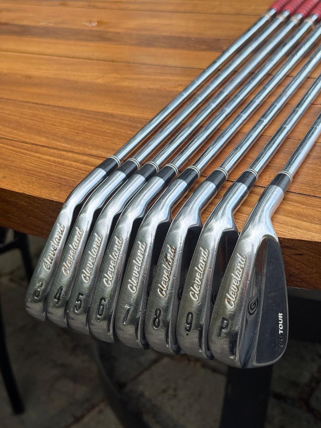 Cleveland CG Tour Irons Set 3-PW w/Extra Stiff Shafts