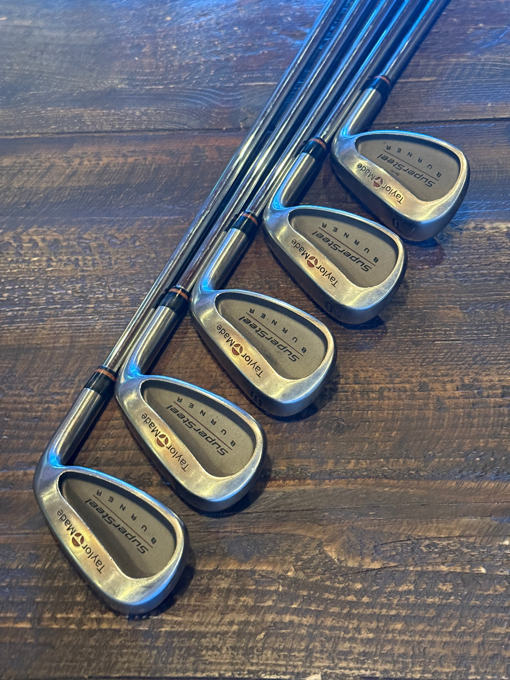 Taylormade Burner Super Steel 6-PW Iron Set w/80g Regular Flex Steel Shafts
