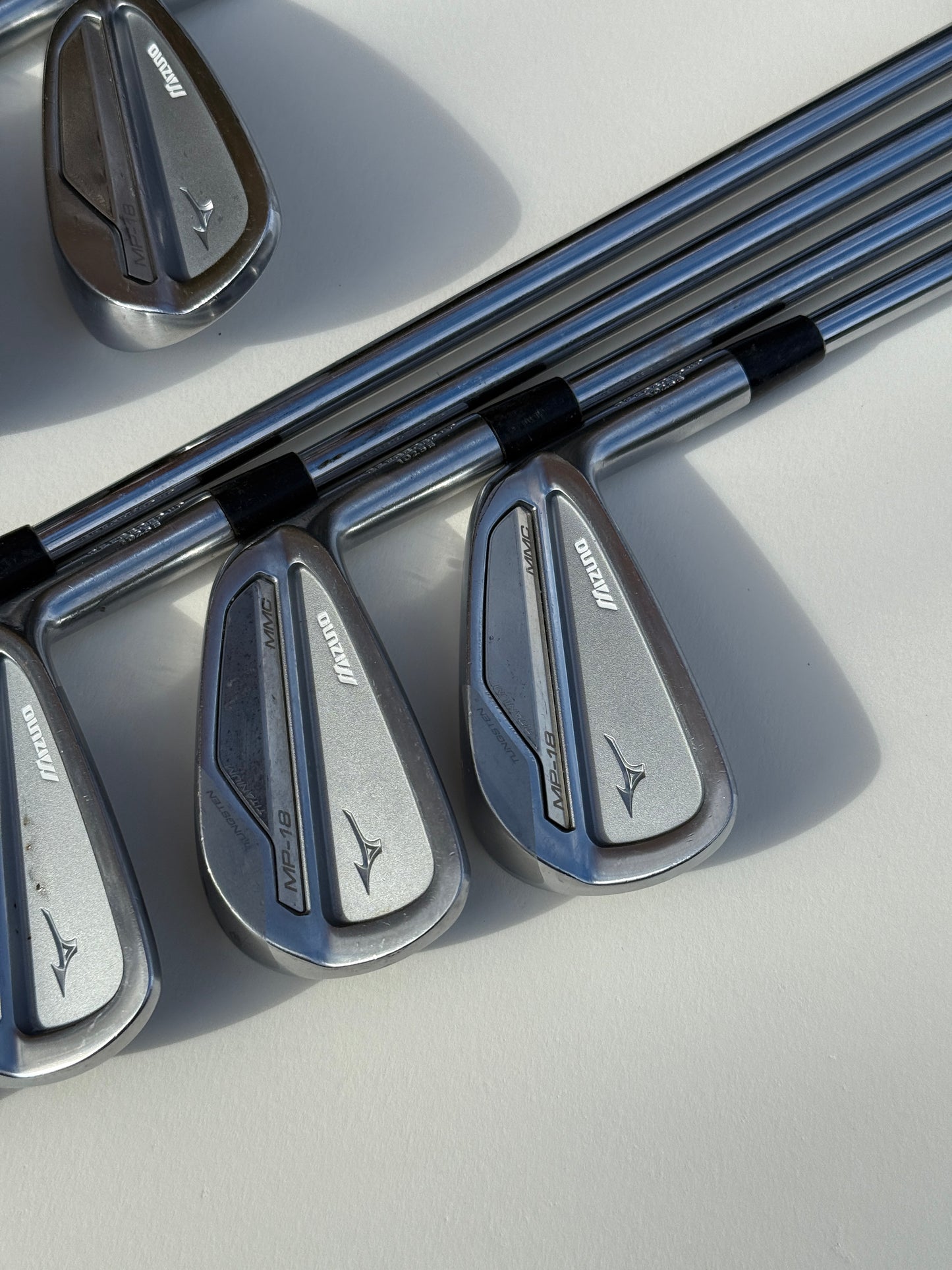 Mizuno MP-18 MMC Iron Set 4-PW w/Stiff Shafts