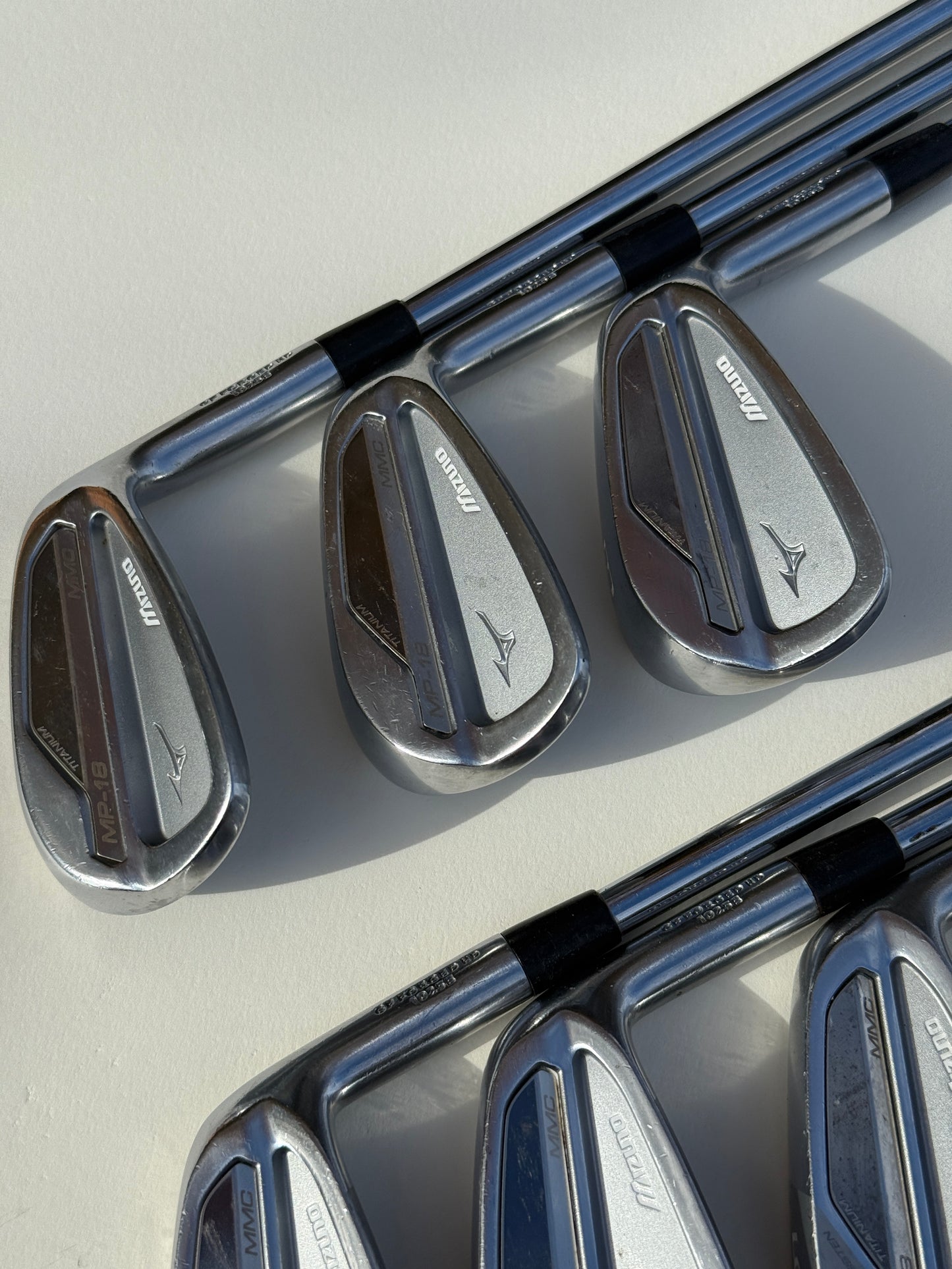 Mizuno MP-18 MMC Iron Set 4-PW w/Stiff Shafts