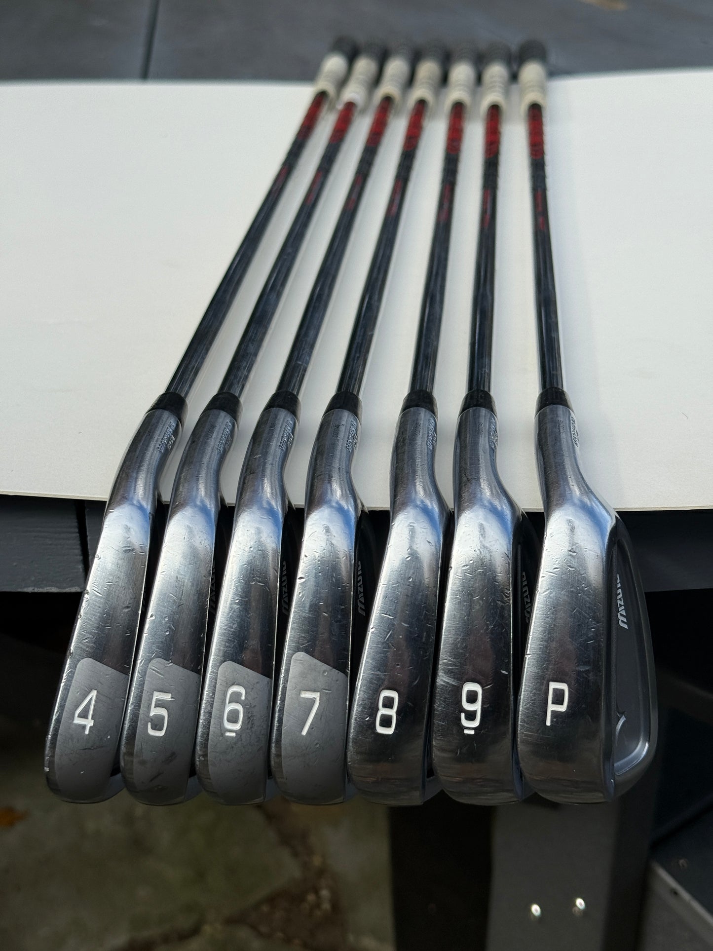 Mizuno MP-18 MMC Iron Set 4-PW w/Stiff Shafts