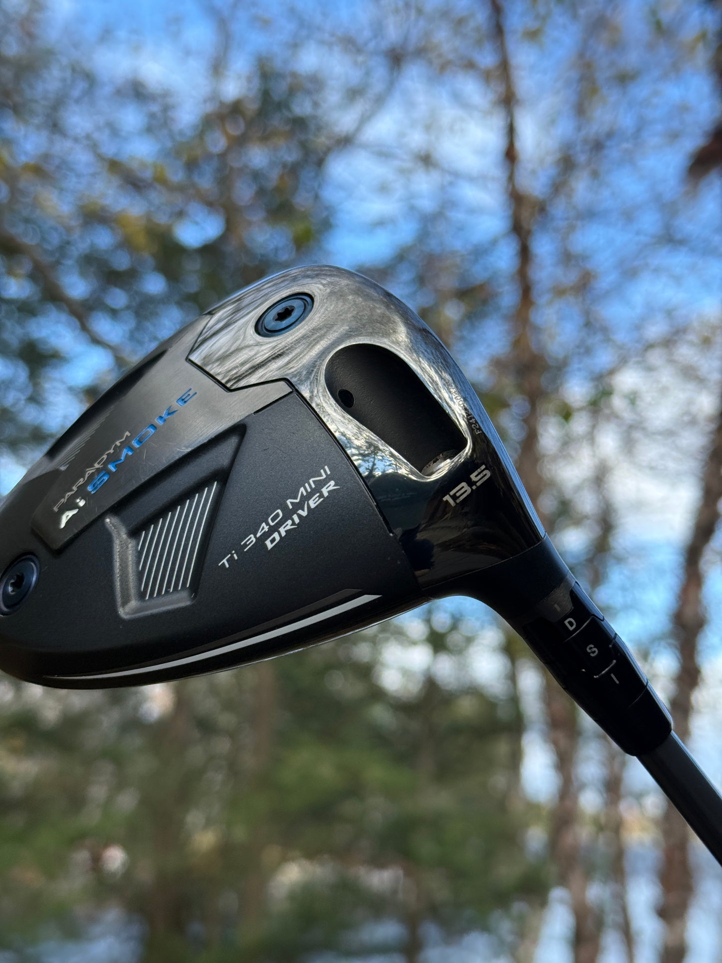 Callaway Paradym Ai-Smoke Ti 340 Mini Driver 13.5* w/Stiff Denali 60g 6.0