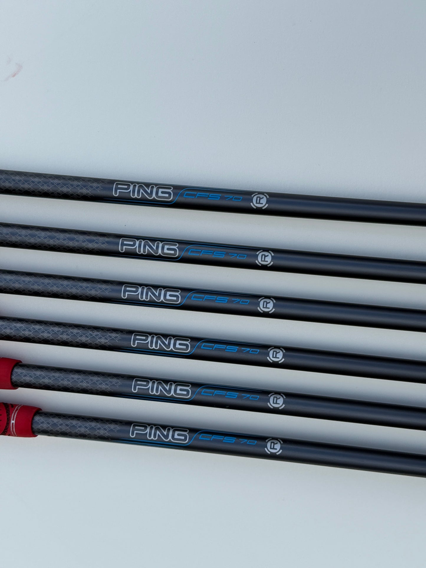 Ping G Series 5-PW Iron Set White Dot w/Regular Flex Graphite Shafts