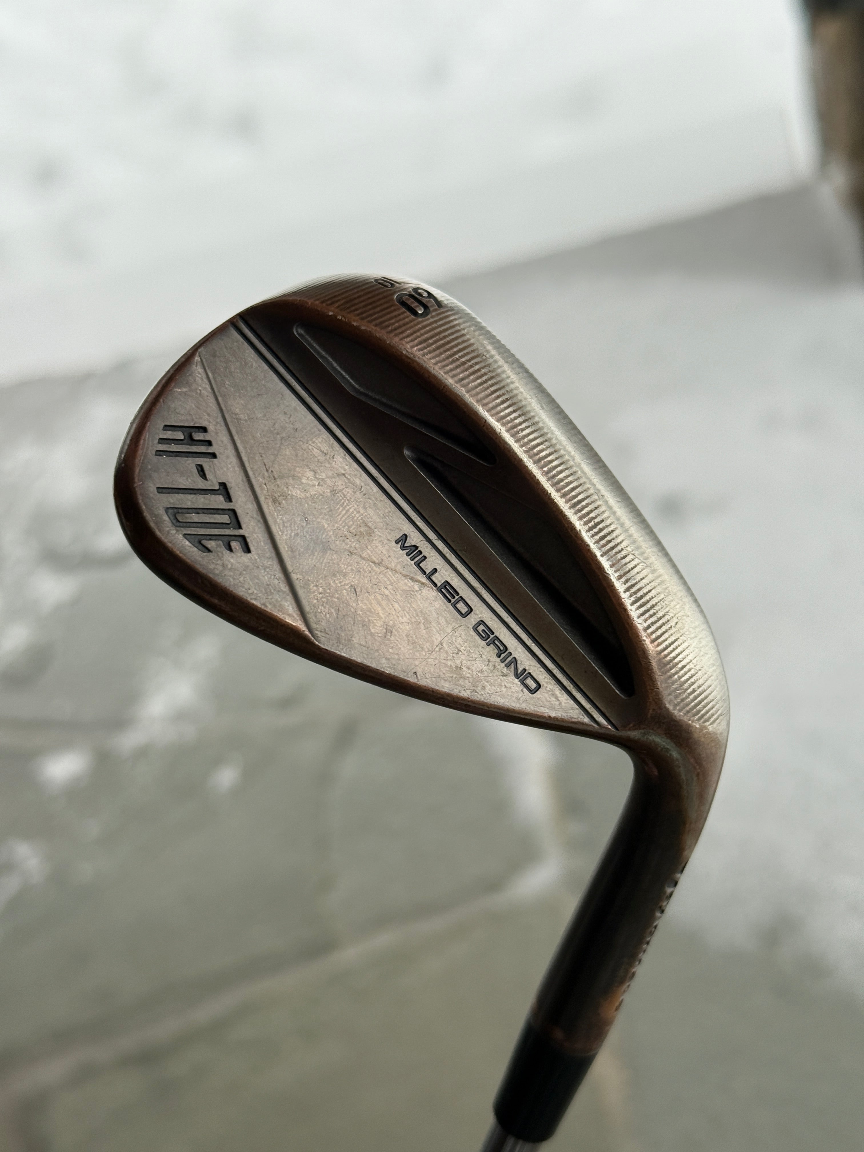 Taylormade Hi-Toe 3 60°-10° Bounce Copper w/KBS Hi-Rev 2.0 115g