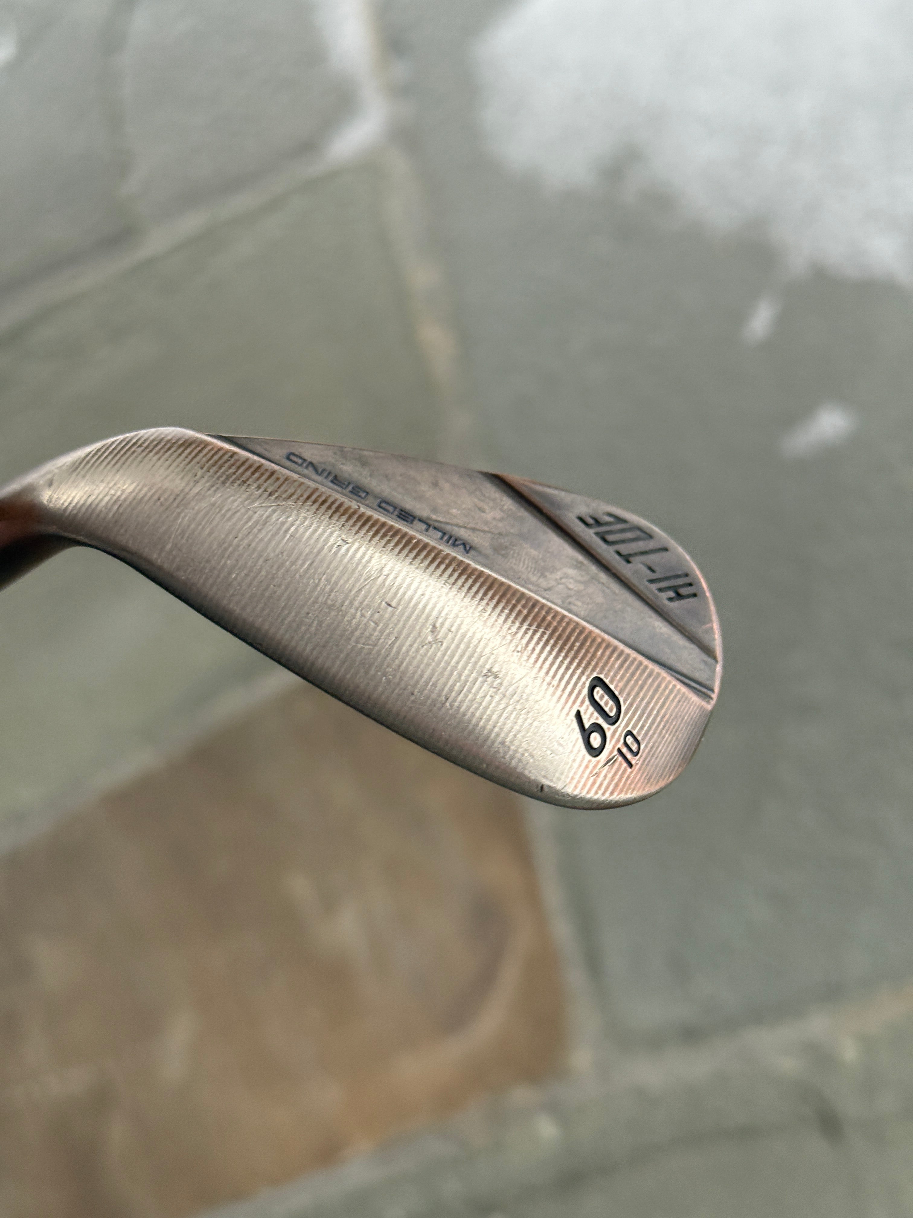Taylormade Hi-Toe 3 60°-10° Bounce Copper w/KBS Hi-Rev 2.0 115g