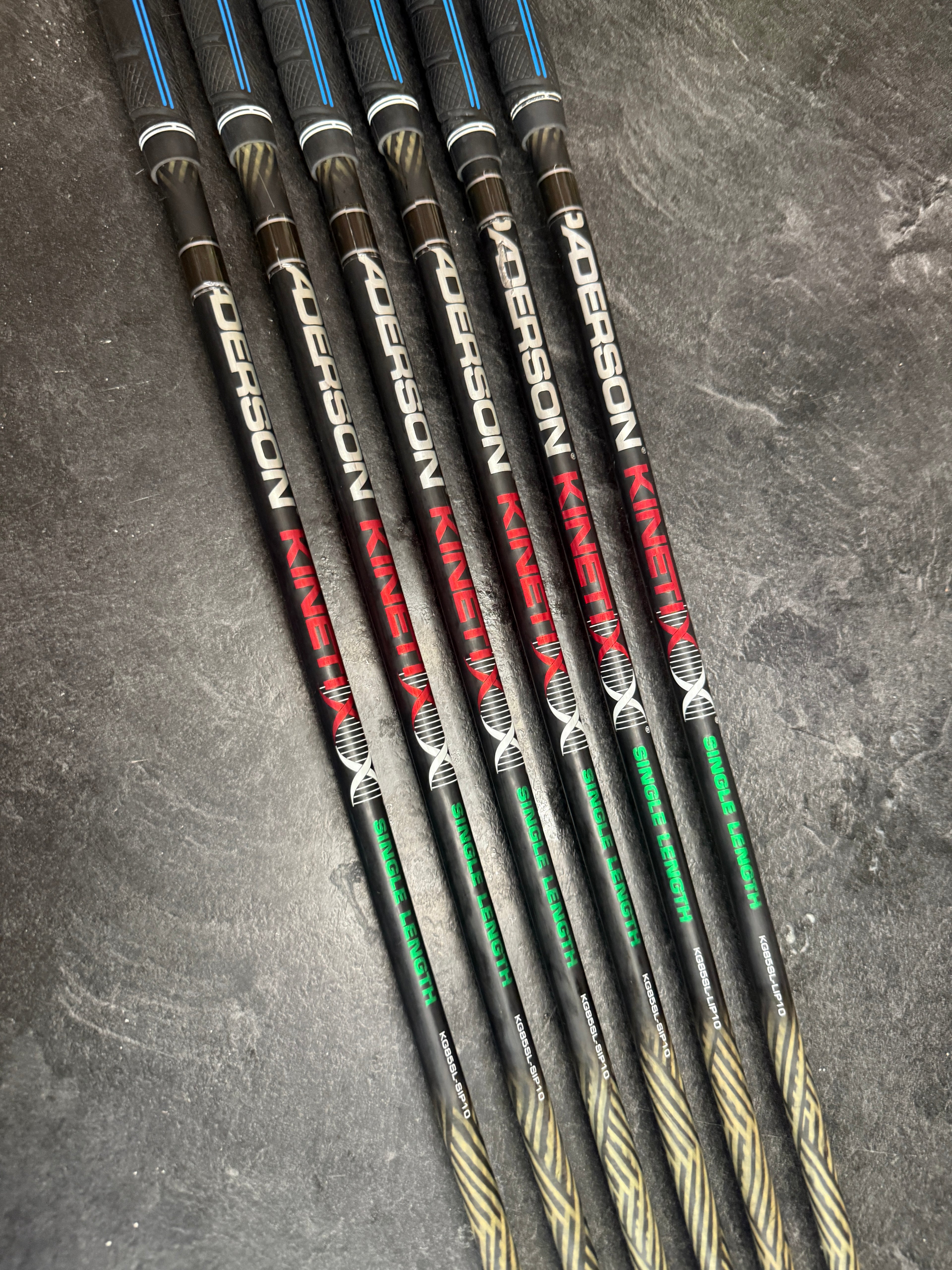 Edel SLS-01 Single Length Iron Set 6-PW, SW w/Senior Flex Graphite Shafts