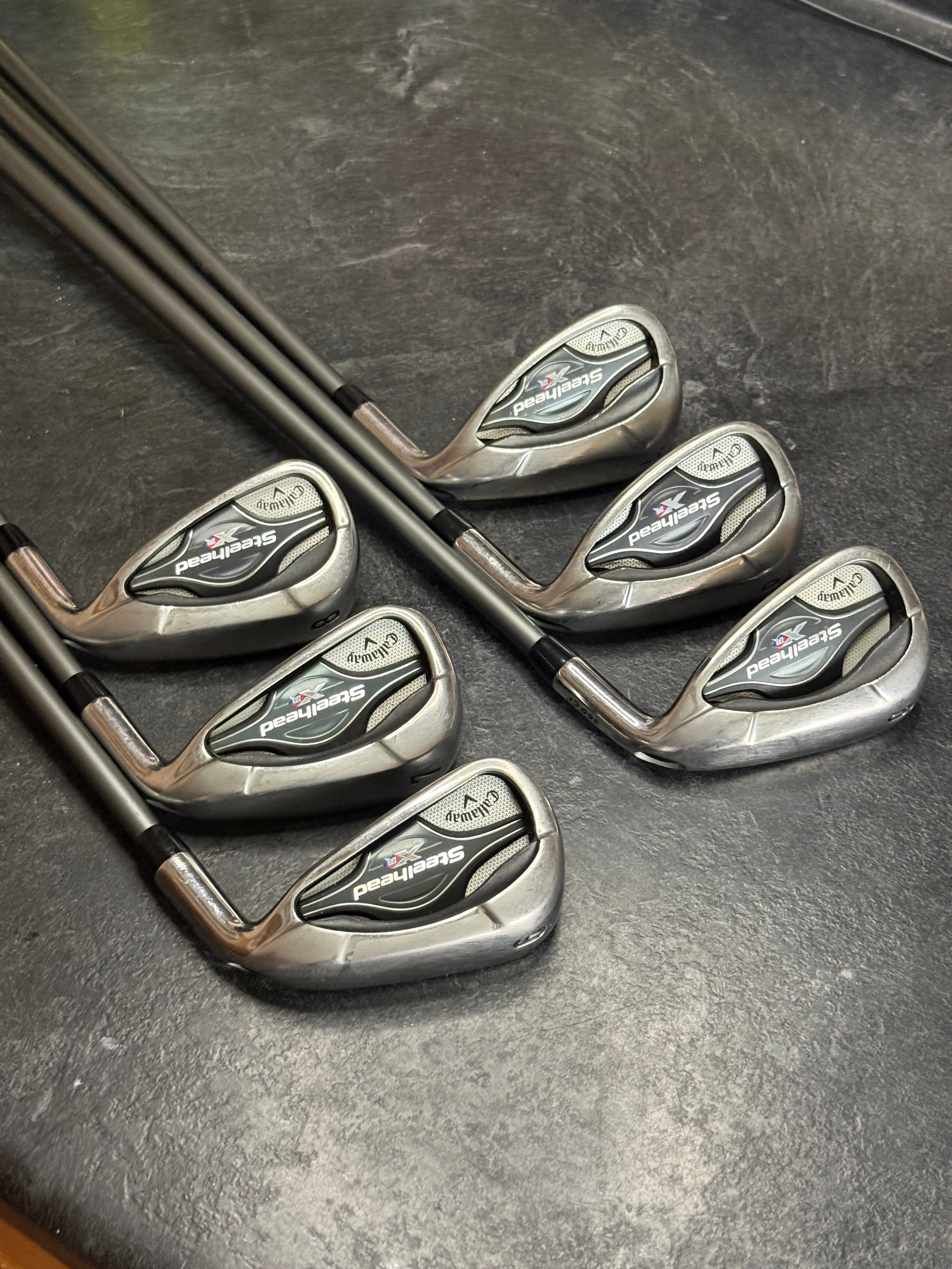 Callaway Steelhead XR Iron Set 6-PW, GW w/Regular Flex Graphite Shafts