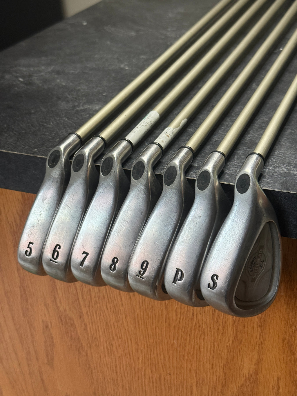 Callaway Steelhead X-14 5-PW, SW w/Ladies Flex Graphite Shafts