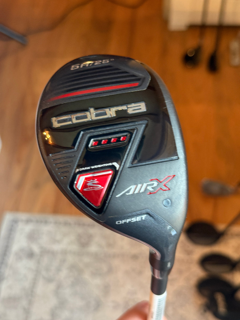 Cobra Air X 25° 5 Hybrid w/45g Lite Flex Shaft