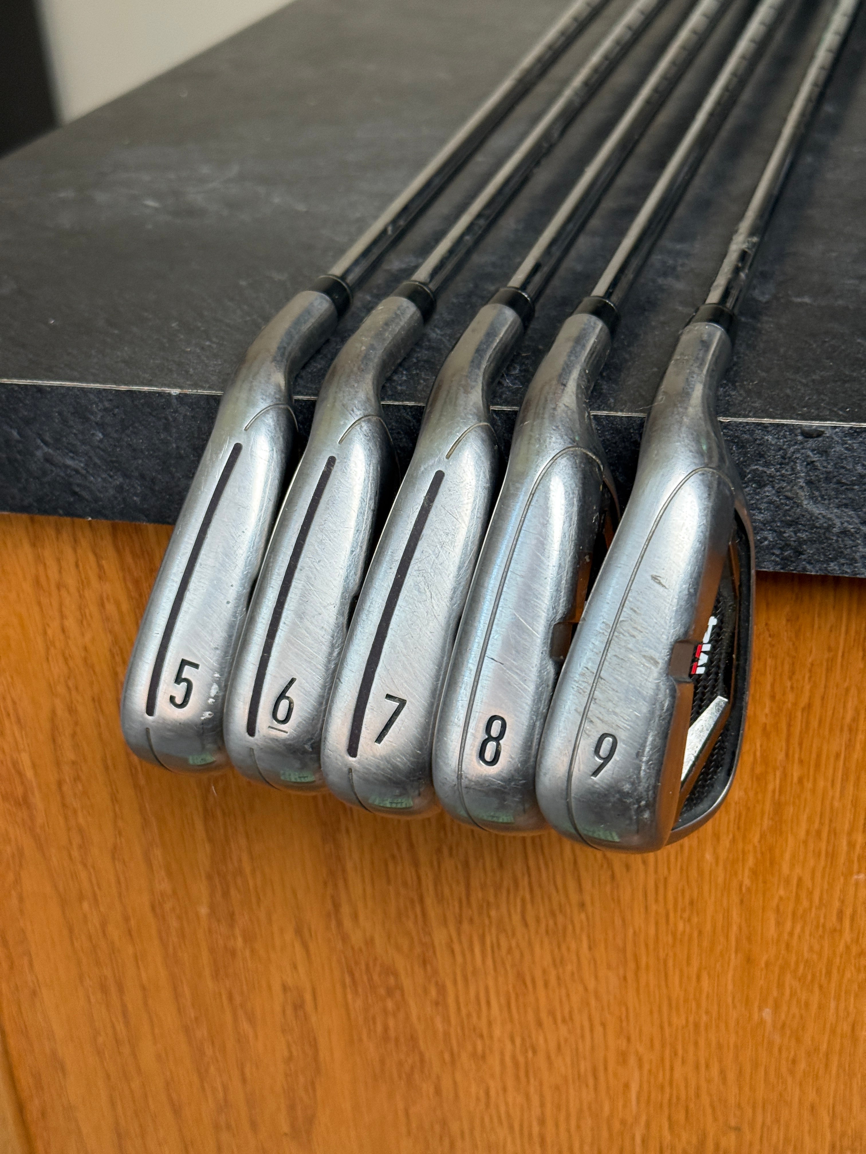 Taylormade M4 5-9 Iron Set w/KBS MAX 85g Stiff Flex Steel Shafts