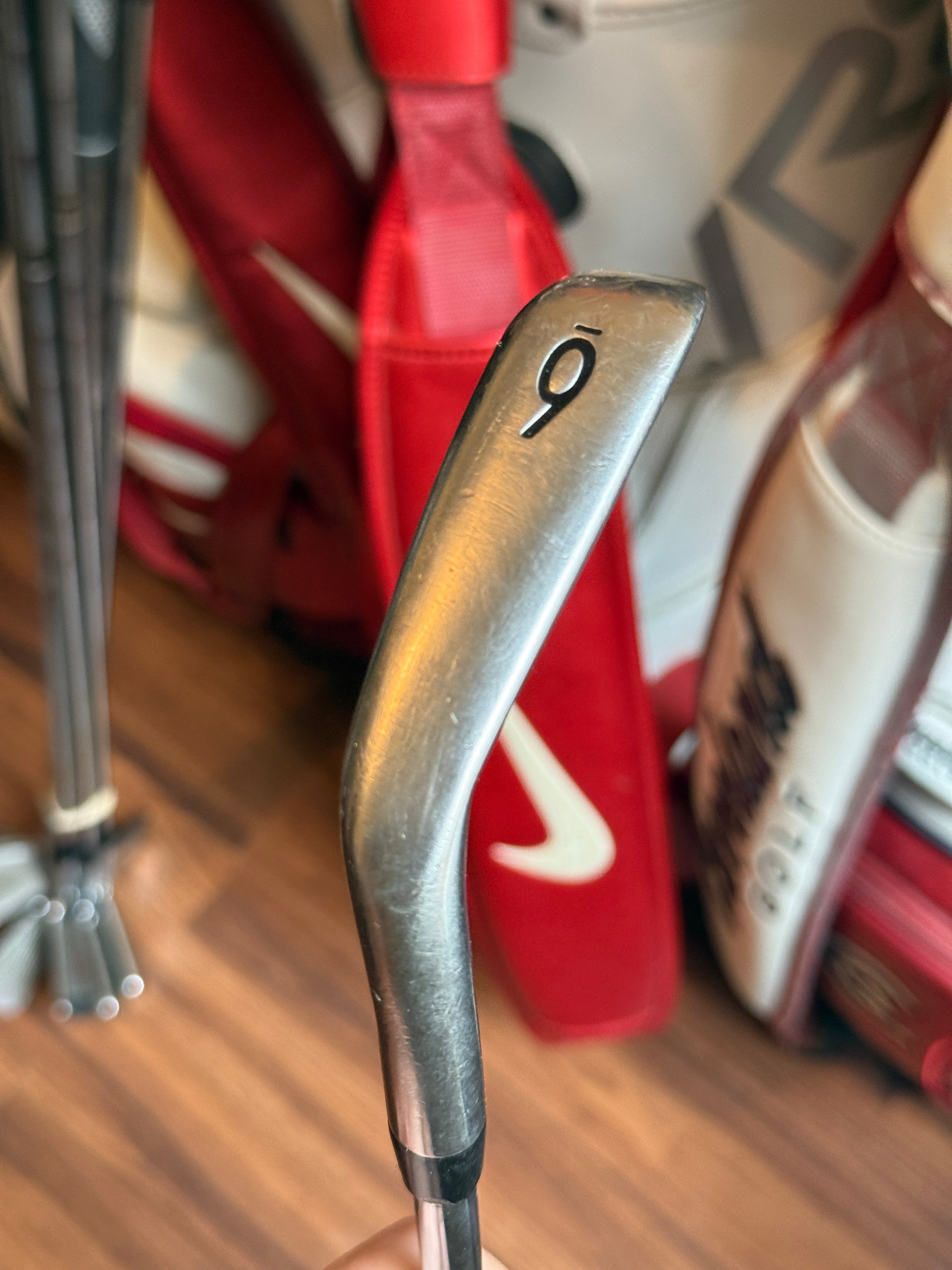 Titleist T300 6 Iron w/AMT Black R300 Steel Shaft