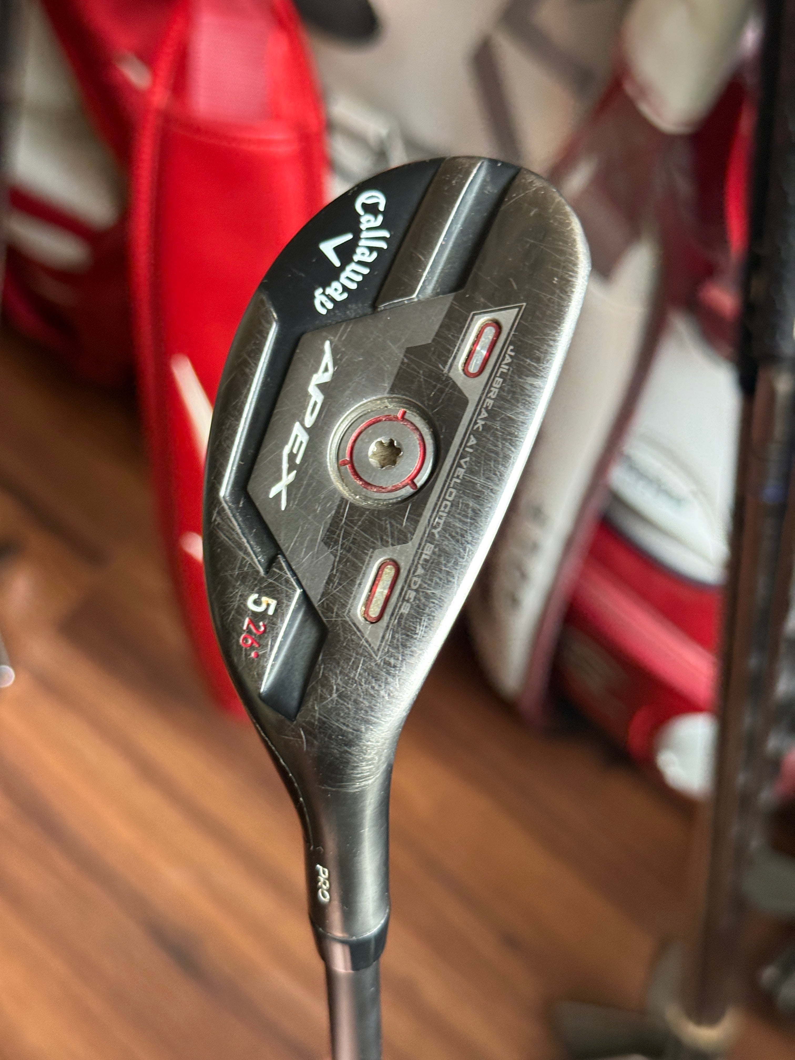 Callaway Apex Pro 21 5 Hybrid 26° w/70g Regular Flex Shaft & HC