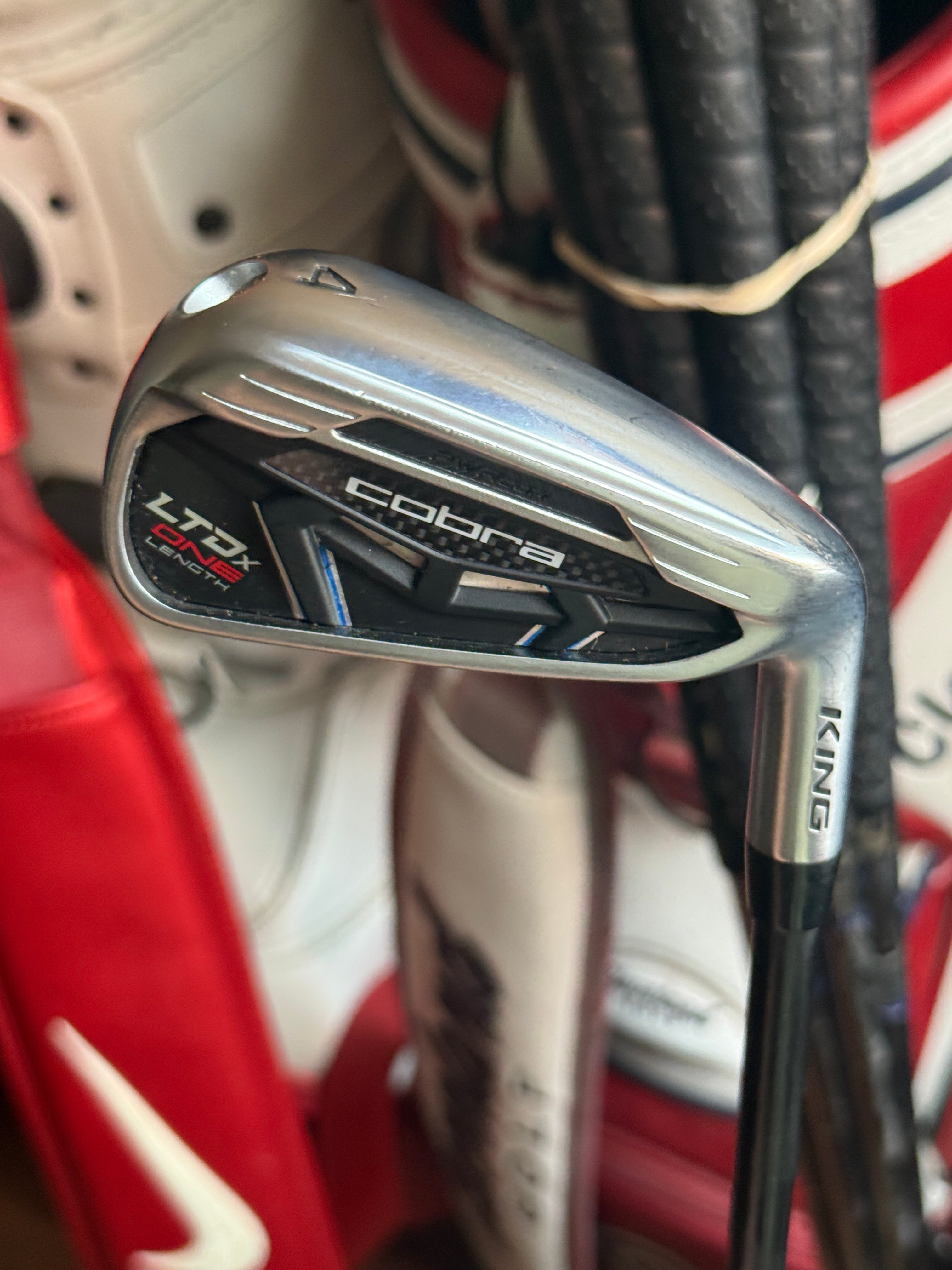 Cobra LTDx One Length 4 Iron w/Catalyst 60g 5.5 Regular Flex Graphite Shaft