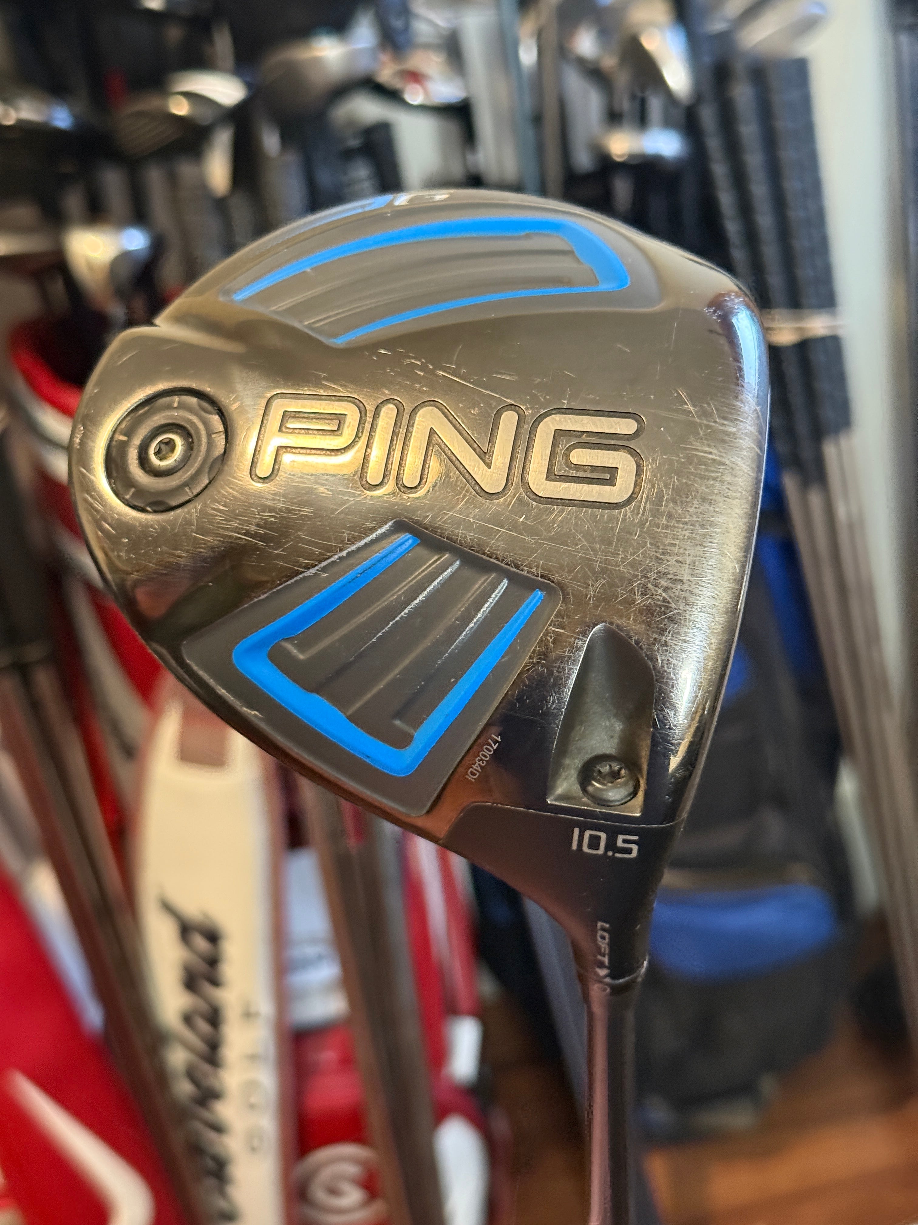 Ping G Series 10.5° Driver w/55g Regular Flex Ping Shaft
