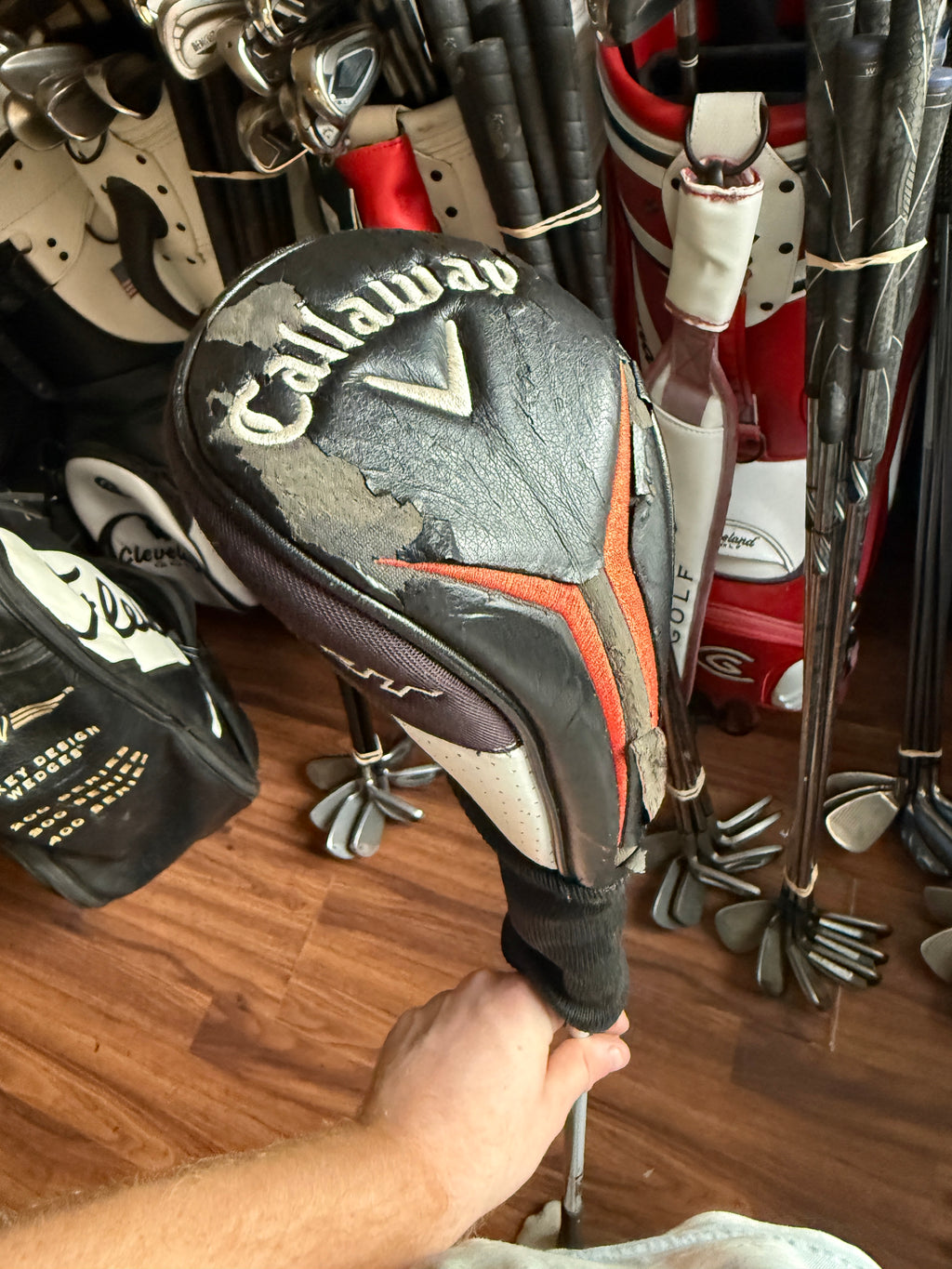 Callaway X Hot 23° 9 Wood w/Regular Flex Graphite Shaft & HC