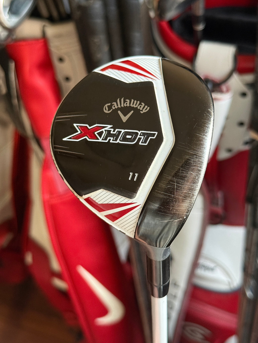 Callaway X Hot 25° 11 Wood w/Regular Flex Graphite Shaft & HC