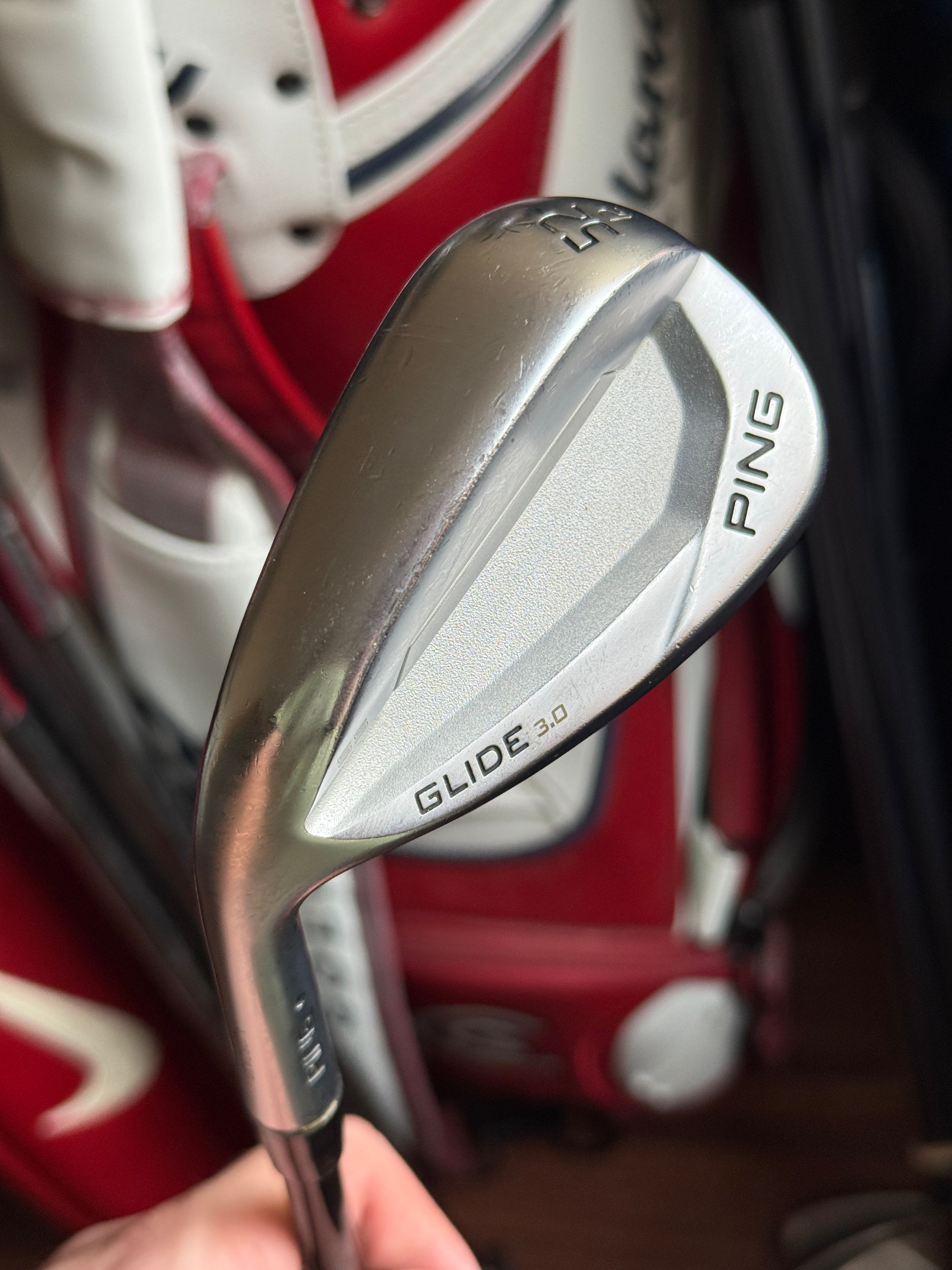 Ping Glide 3.0 SS 52°-12° Left Handed Wedge w/UST 65 Series Shaft