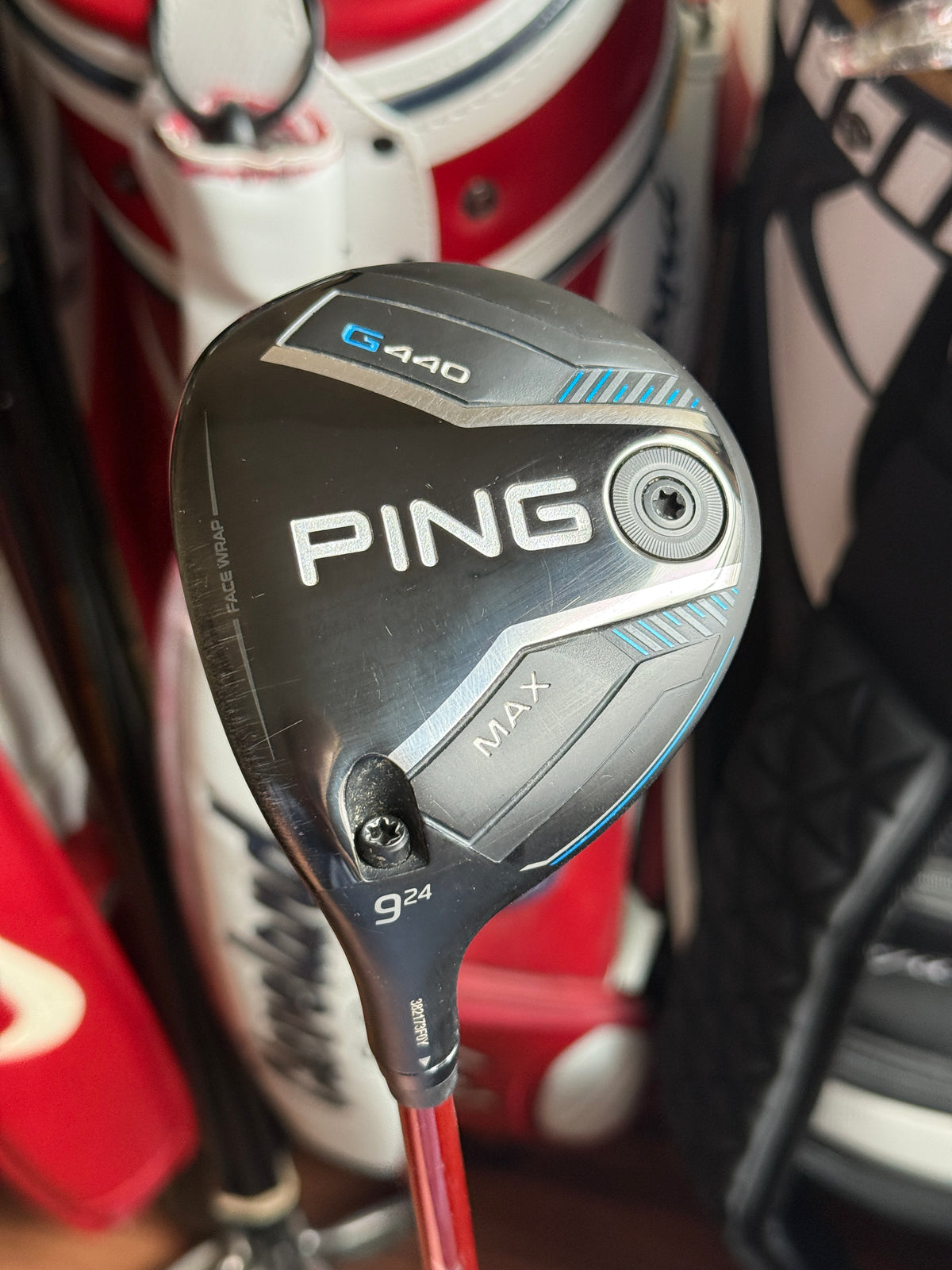 LH Ping G440 Max 24° 9 Wood w/ 60g Denali Red Stiff Flex